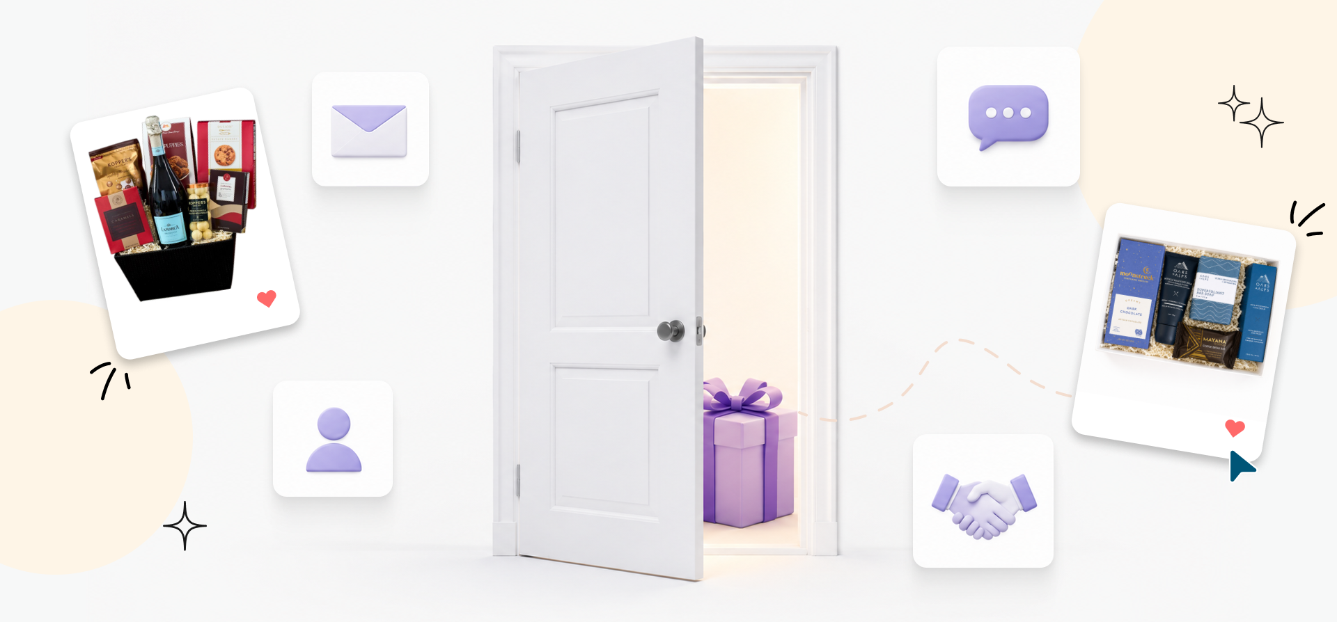What is the “Door Opener” strategy in sales?